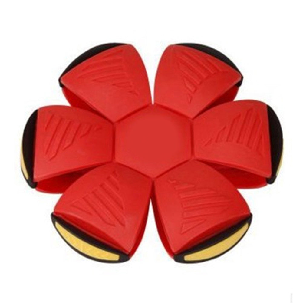 Magic Flying Saucer Ball Flying UFO Flat Throw Disc Kids Park Game Outdoor Toy