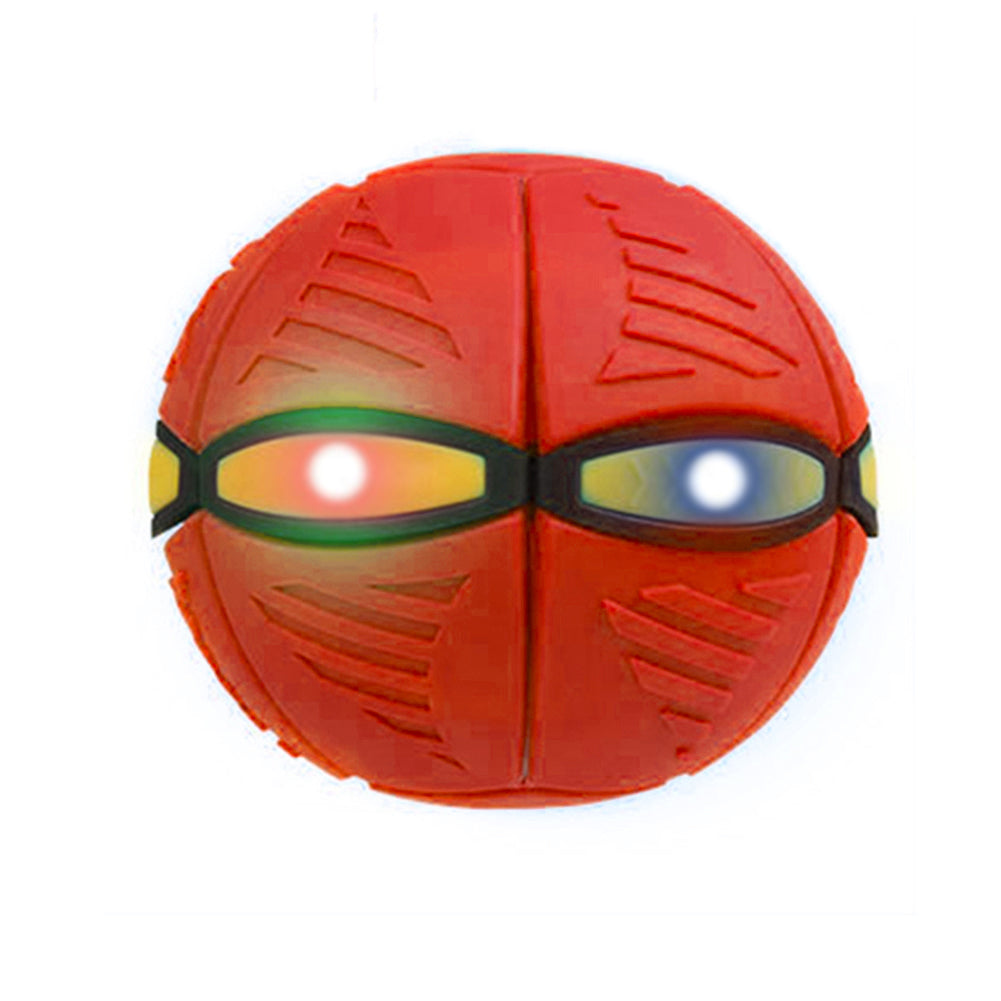 Magic Flying Saucer Ball Flying UFO Flat Throw Disc Kids Park Game Outdoor Toy