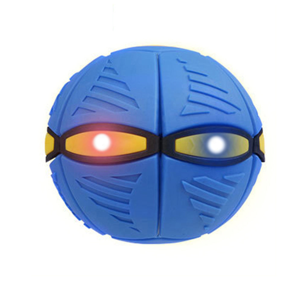 Magic Flying Saucer Ball Flying UFO Flat Throw Disc Kids Park Game Outdoor Toy