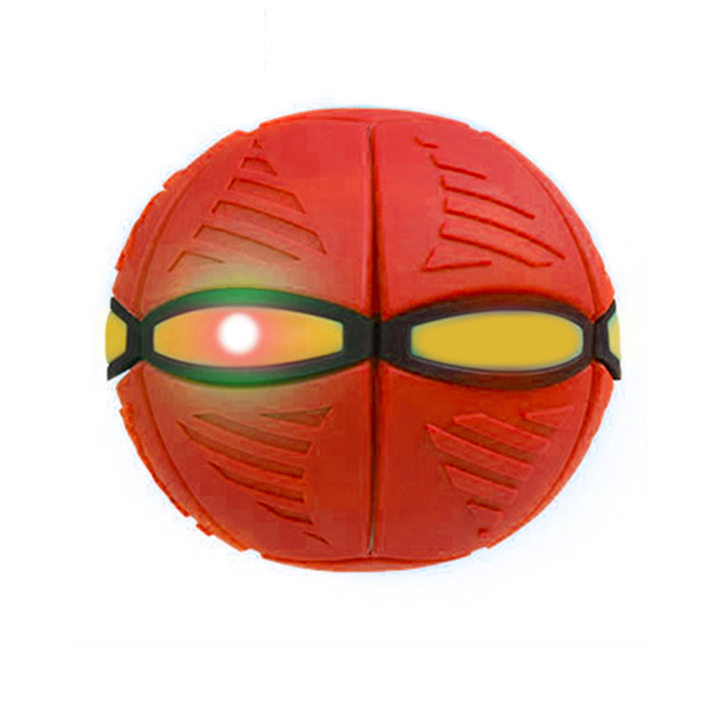 Magic Flying Saucer Ball Flying UFO Flat Throw Disc Kids Park Game Outdoor Toy