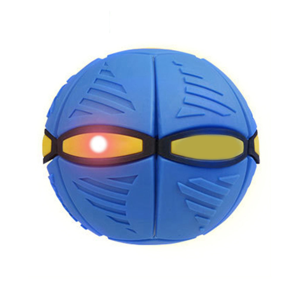 Magic Flying Saucer Ball Flying UFO Flat Throw Disc Kids Park Game Outdoor Toy