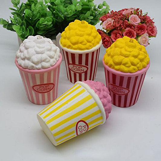 Slow Rising Squishy Jumbo Popcorn Scented Squeeze Easter Stress Relief Kids Toys