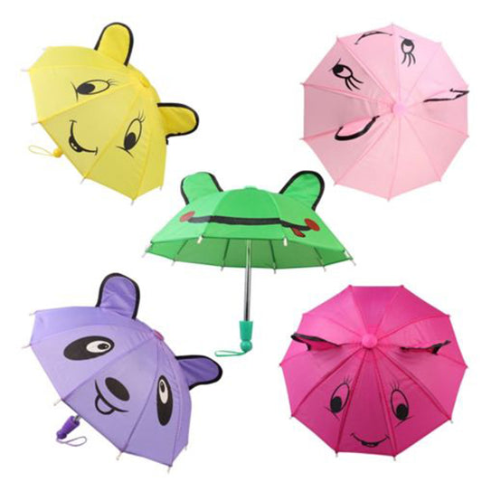 Decorative Mini Umbrella Fit 18inch American Girl Doll Accessory Christmas Gift