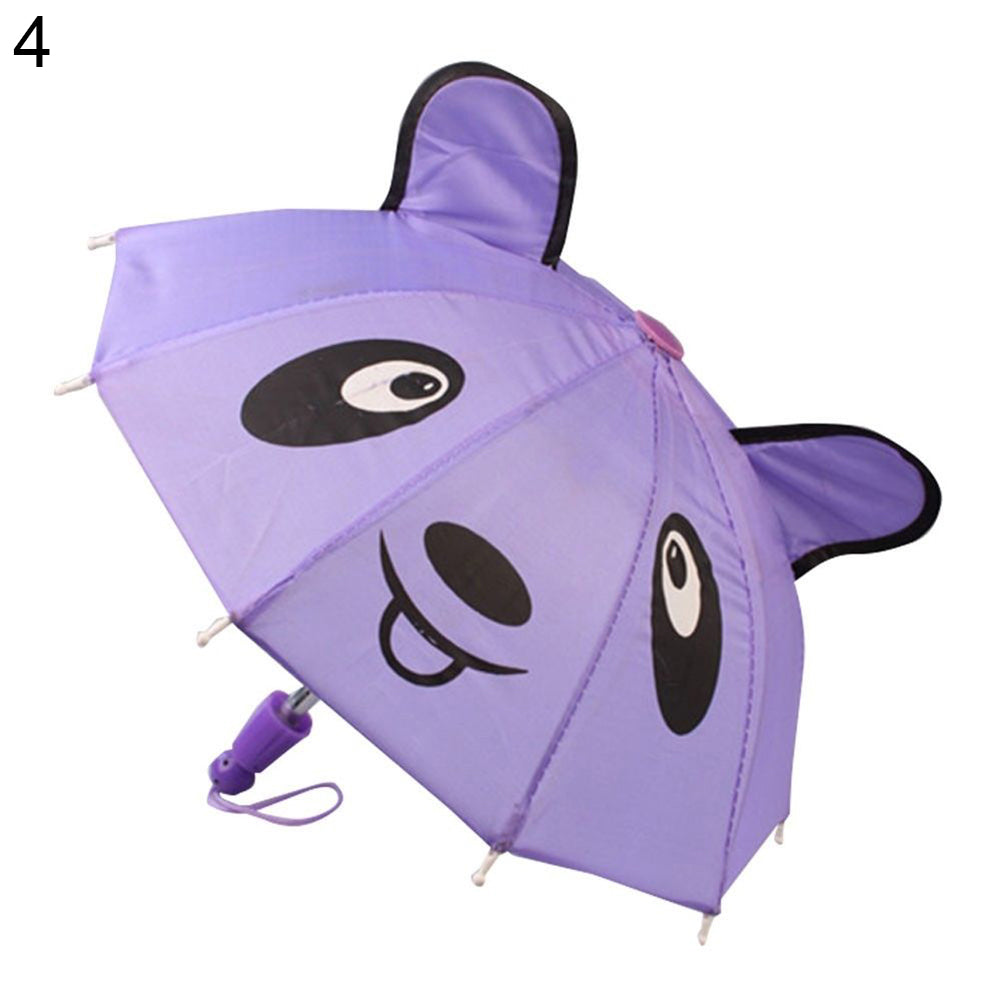 Decorative Mini Umbrella Fit 18inch American Girl Doll Accessory Christmas Gift