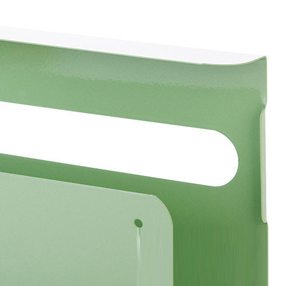 Tissue Paper Holder Iron Storage Case Frame Home Kitchen Cabinet Hanging Box