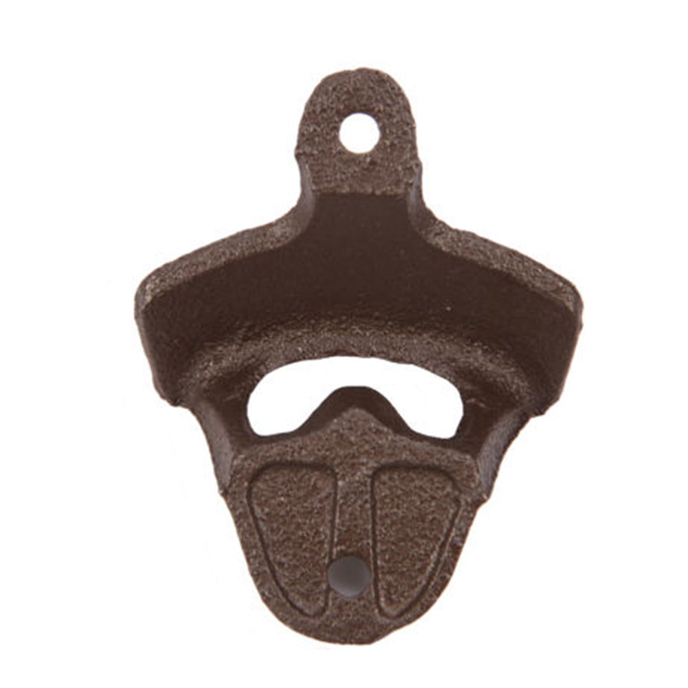 Cast Iron Vintage Rustic Style Collectable Bar Wall Mounted Beer Bottle Opener
