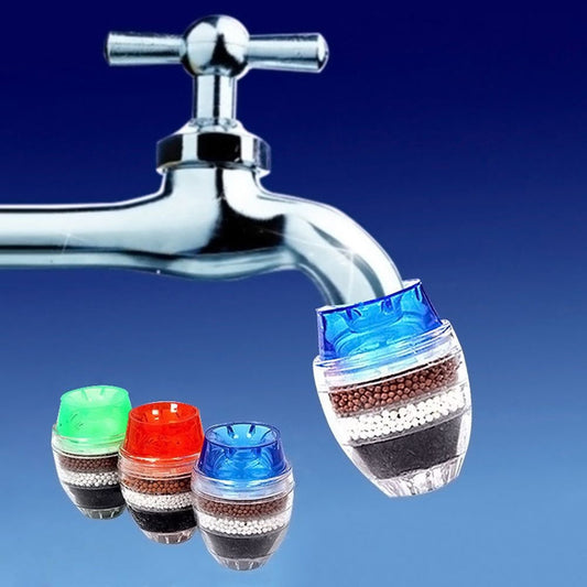 Mini Home Kitchen Useful Faucet Tap Purifier Activated Carbon Water Filter