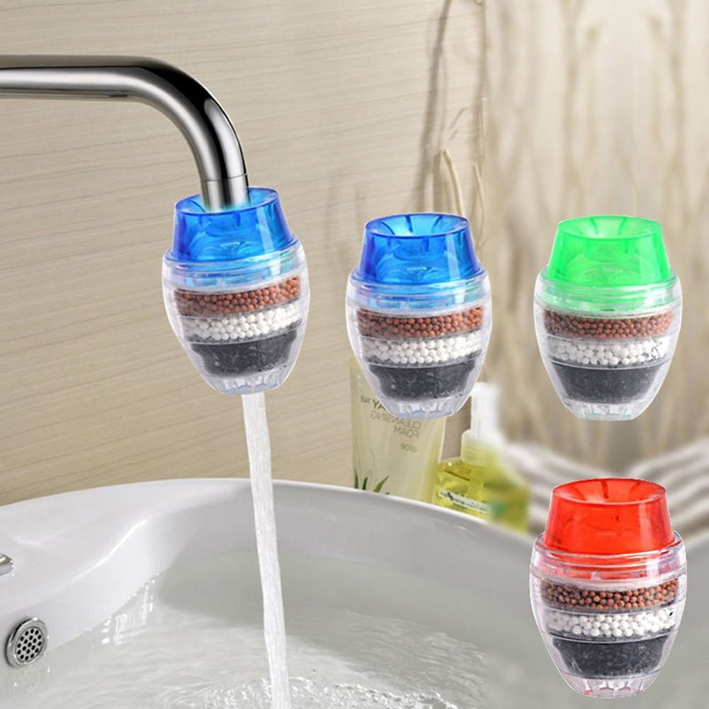 Mini Home Kitchen Useful Faucet Tap Purifier Activated Carbon Water Filter