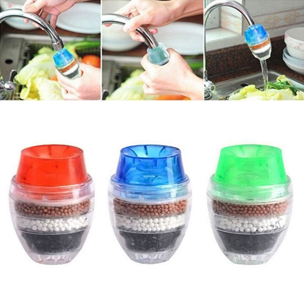 Mini Home Kitchen Useful Faucet Tap Purifier Activated Carbon Water Filter