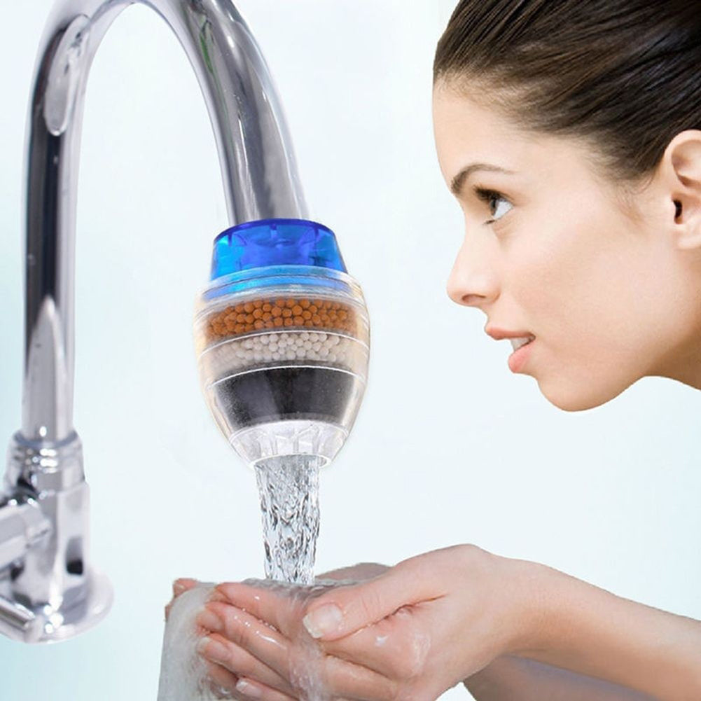 Mini Home Kitchen Useful Faucet Tap Purifier Activated Carbon Water Filter