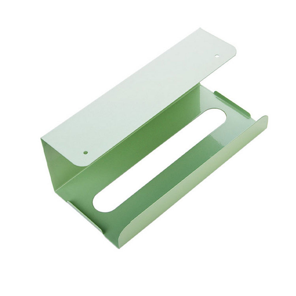 Tissue Paper Holder Iron Storage Case Frame Home Kitchen Cabinet Hanging Box