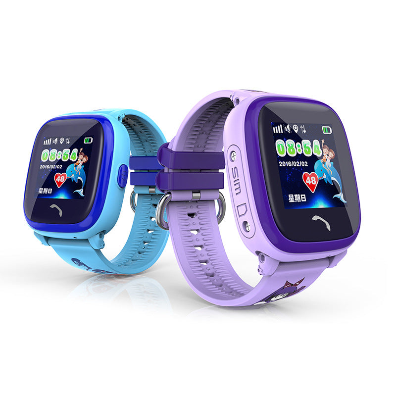 Kids Smart Watch Waterproof Watch SOS Call WIFI Location Device Tracker Kids Safe Anti-Lost Monitor