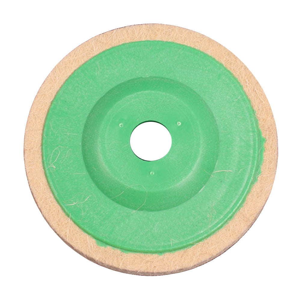3Pcs Polishing Grinding Wheels Felt Wheel Set 100mm 4inch Buffing Discs Pads