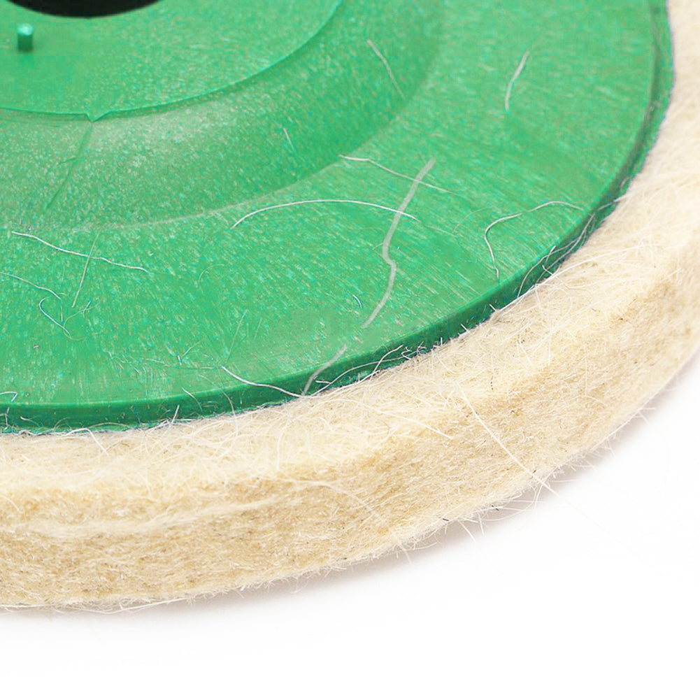 3Pcs Polishing Grinding Wheels Felt Wheel Set 100mm 4inch Buffing Discs Pads