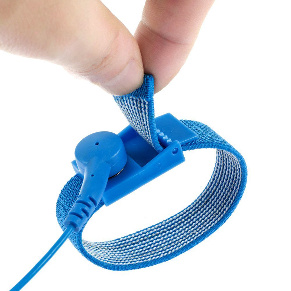 Grounding Anti Static ESD Wrist Strap Discharge Band Prevent Static Shock Kit