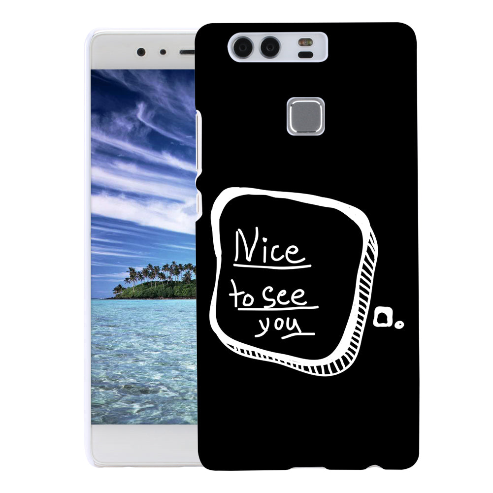 Nice to See You Letters Case Cover for iPhone X (10) 8 Plus Samsung Galaxy S8