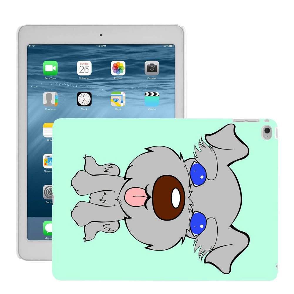 Cartoon Dog Printed Protective Back Case Cover for Apple iPad Air 2 Mini 4 2