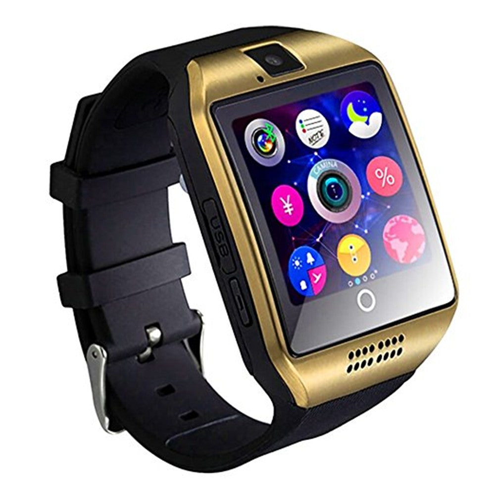 Newest Q18 Smart Watch Bluetooth Smartwatch Phone with Camera TF/SIM Card Slot for Android Samsung Galaxy SONY,LG,Huawei