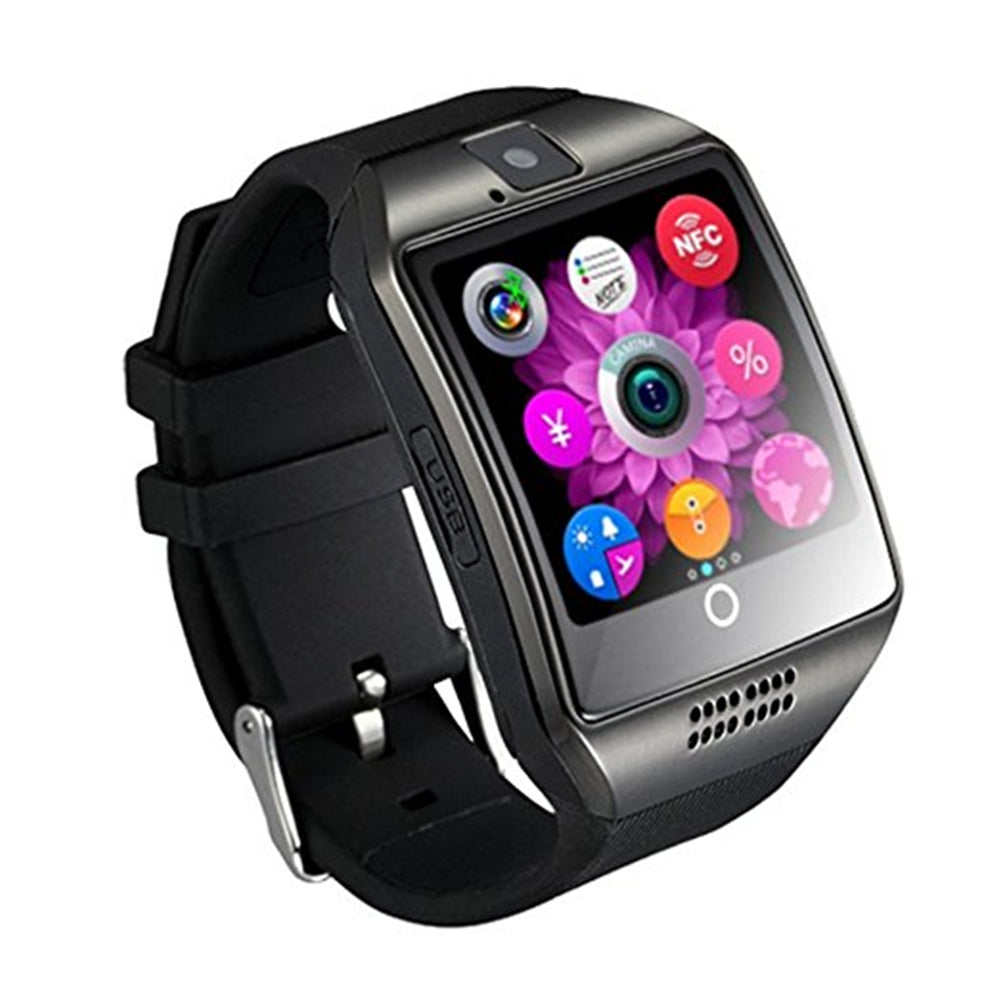 Newest Q18 Smart Watch Bluetooth Smartwatch Phone with Camera TF/SIM Card Slot for Android Samsung Galaxy SONY,LG,Huawei