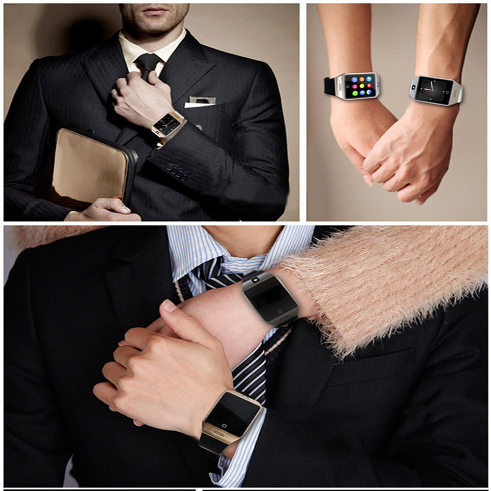 Newest Q18 Smart Watch Bluetooth Smartwatch Phone with Camera TF/SIM Card Slot for Android Samsung Galaxy SONY,LG,Huawei