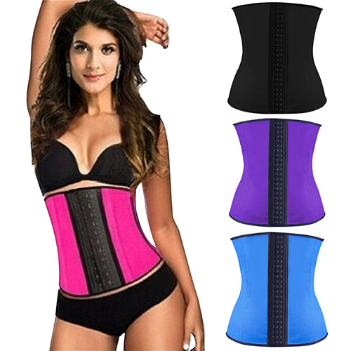 Waist Trainer Tummy Control Corset Body Shaper Fat Burning Weight Loss Slim Belt