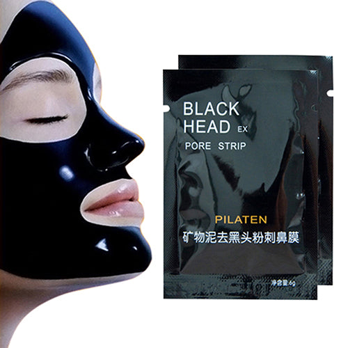 5Pcs Mineral Mud Blackhead Cleaner Remover Nose Membranes Cleansing Pore Strips