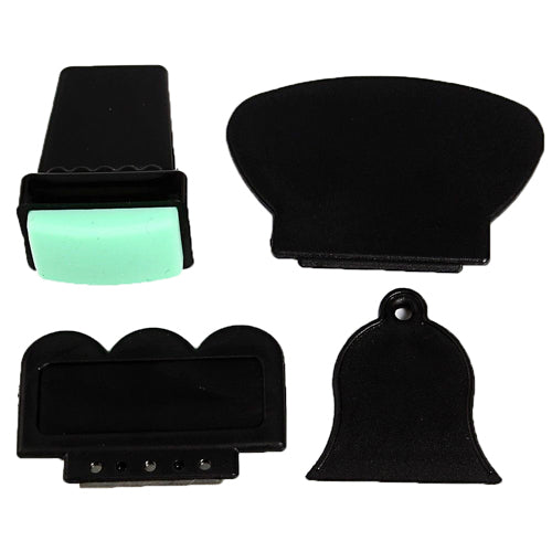 Large Small Scraper Nail Art Stamping Plate  Double Ended Stamper Image Tool