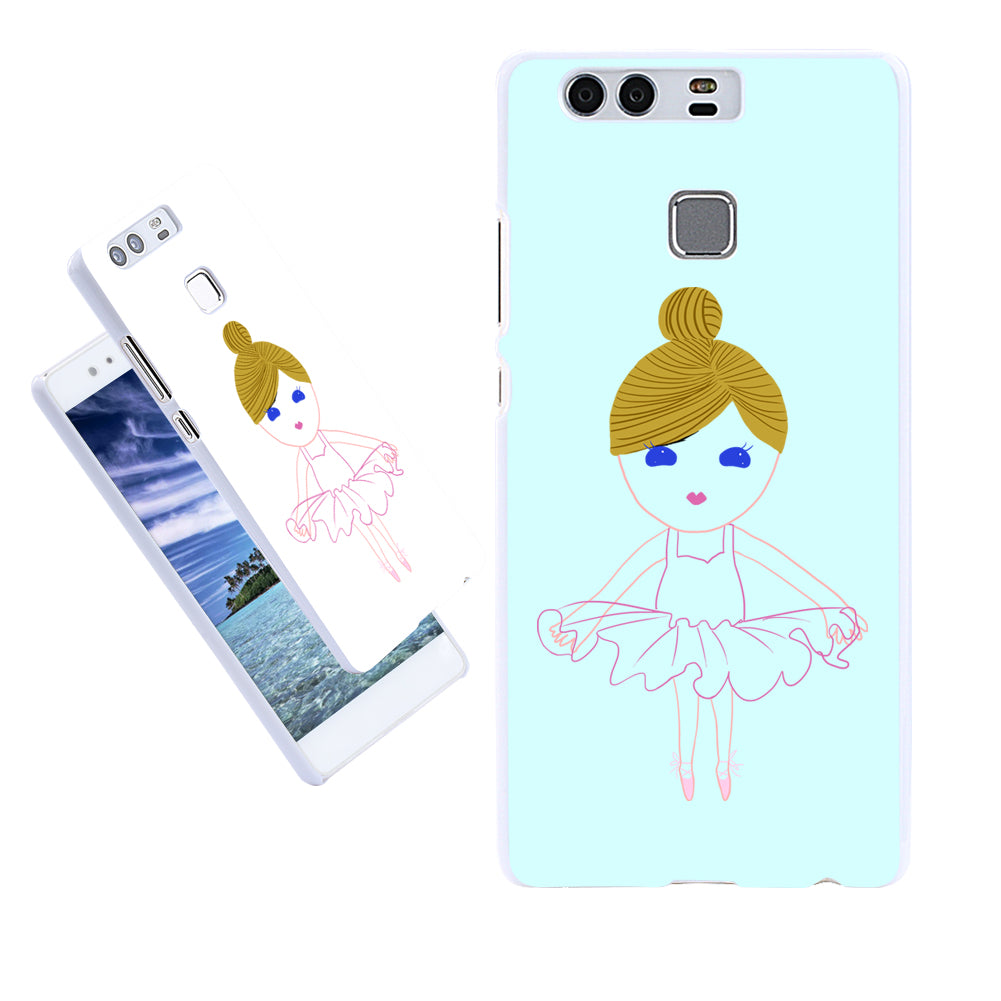 Cartoon Ballet Girl Phone Case Cover for iPhone 8 8 Plus Samsung Galaxy S8 Plus