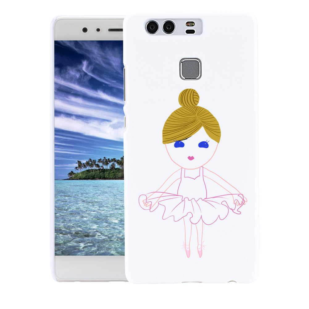Cartoon Ballet Girl Phone Case Cover for iPhone 8 8 Plus Samsung Galaxy S8 Plus