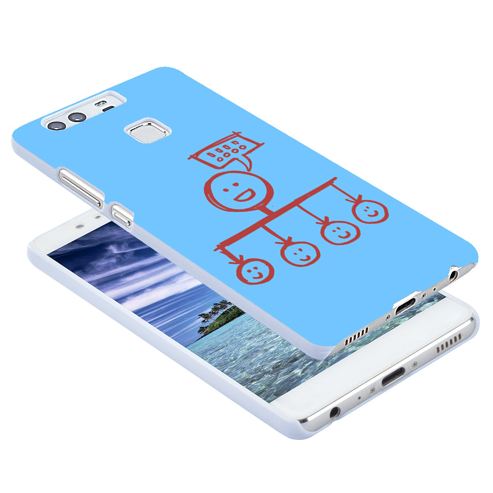 Smile Expression Case Cover for iPhone 8 Samsung S8 Huawei P9 Mate 9 Xiaomi