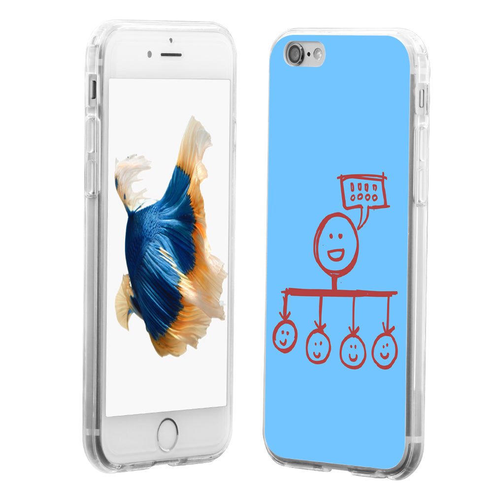 Smile Expression Case Cover for iPhone 8 Samsung S8 Huawei P9 Mate 9 Xiaomi