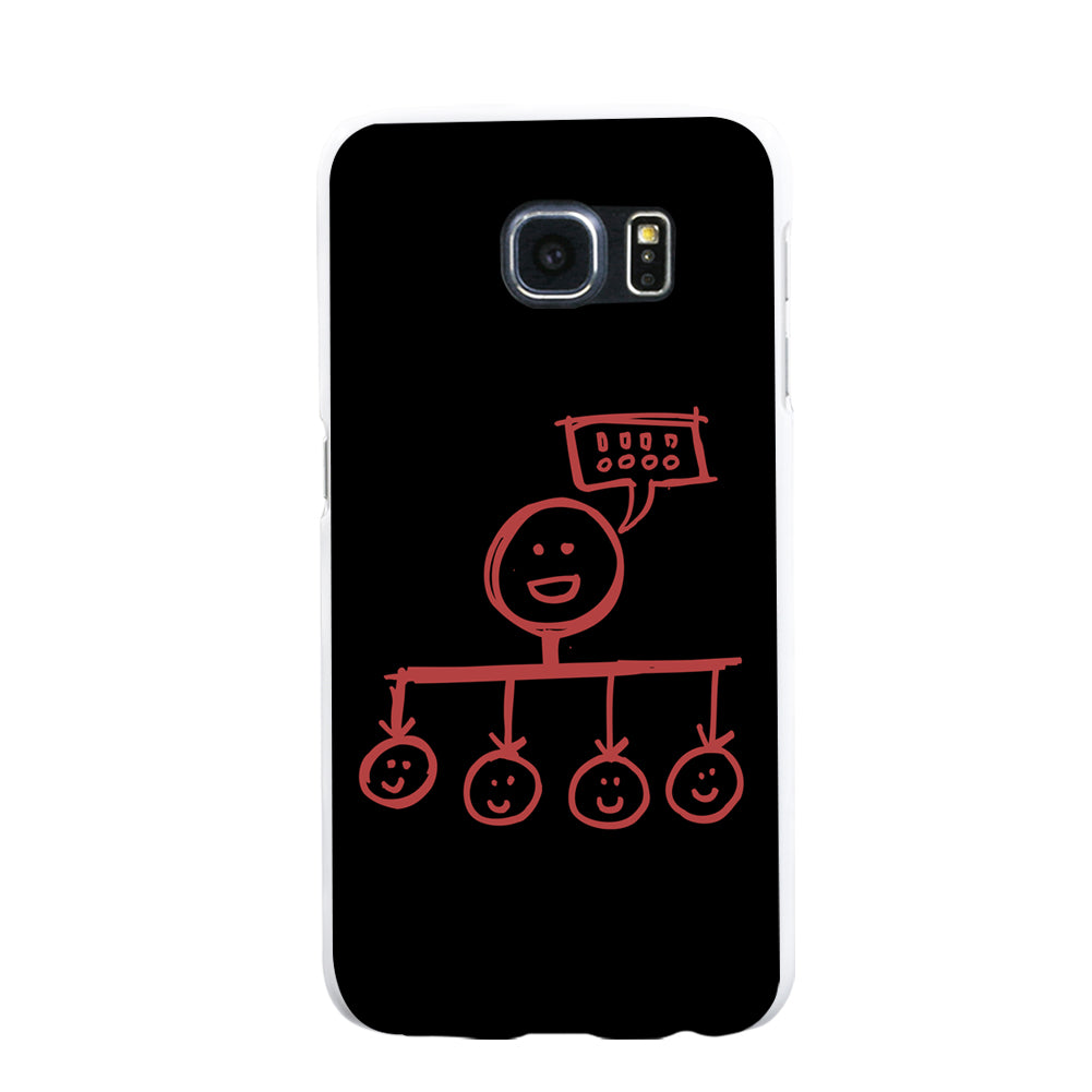 Smile Expression Case Cover for iPhone 8 Samsung S8 Huawei P9 Mate 9 Xiaomi