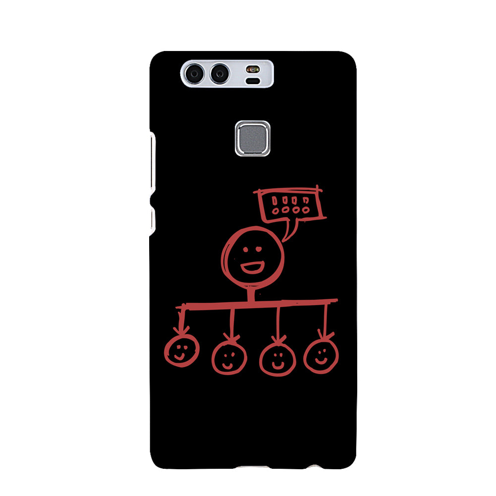 Smile Expression Case Cover for iPhone 8 Samsung S8 Huawei P9 Mate 9 Xiaomi