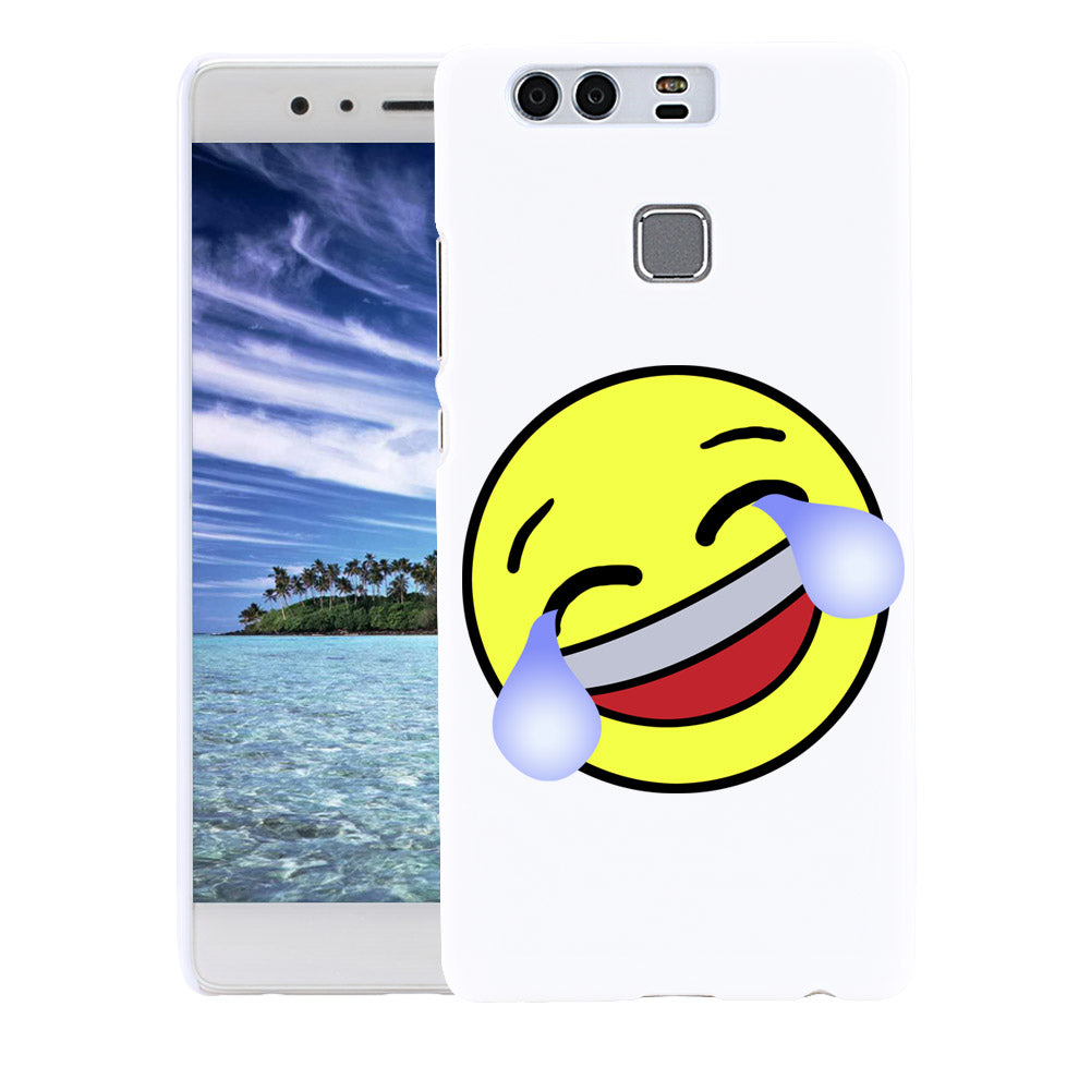 Emoji Face with Tears of Joy Case Cover for iPhone 8 Plus Redmi Note 2 3 Samsung