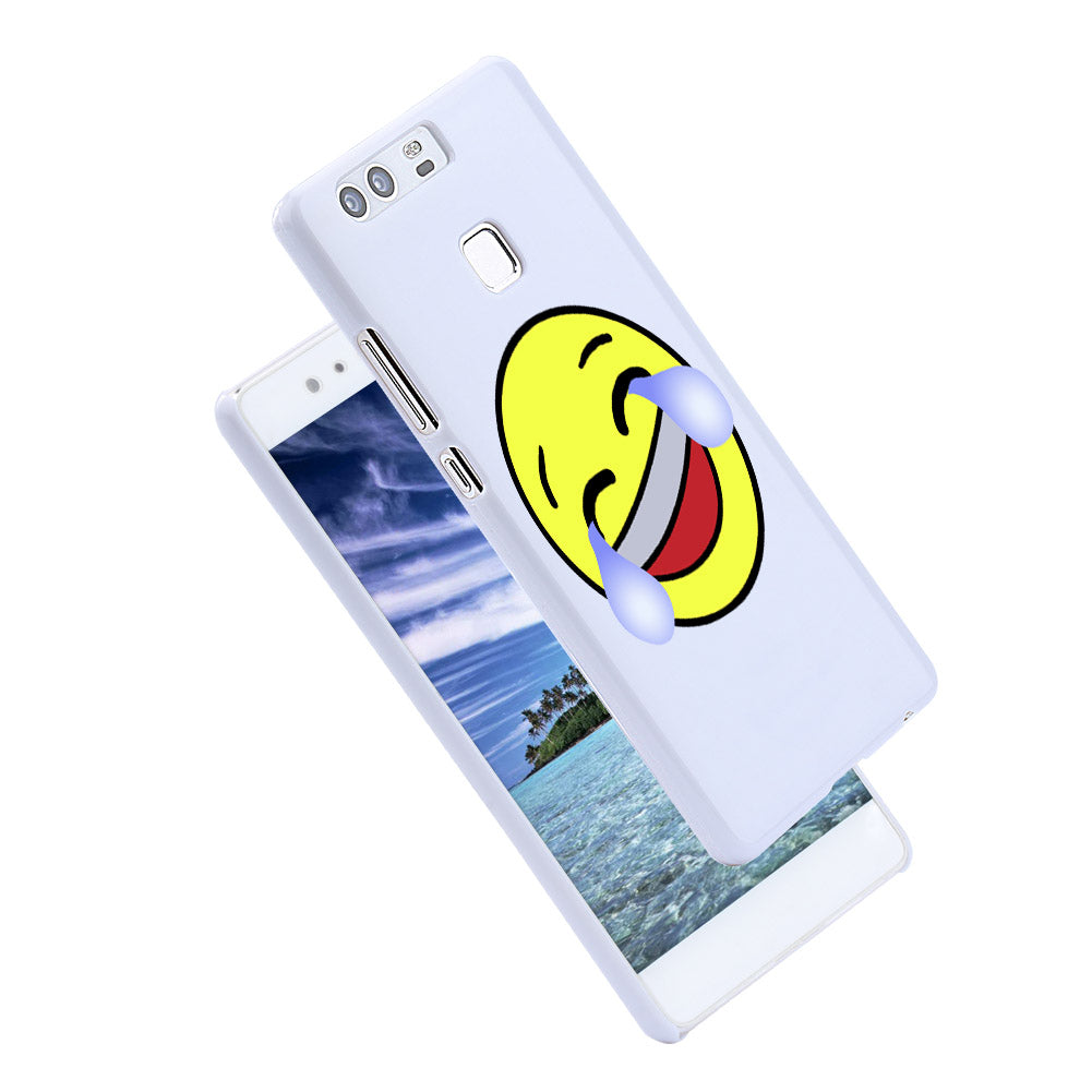 Emoji Face with Tears of Joy Case Cover for iPhone 8 Plus Redmi Note 2 3 Samsung