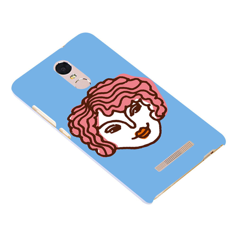 Cartoon Lady Pattern Phone Case Cover for Huawei Samsung Galaxy iPhone 8 8 Plus