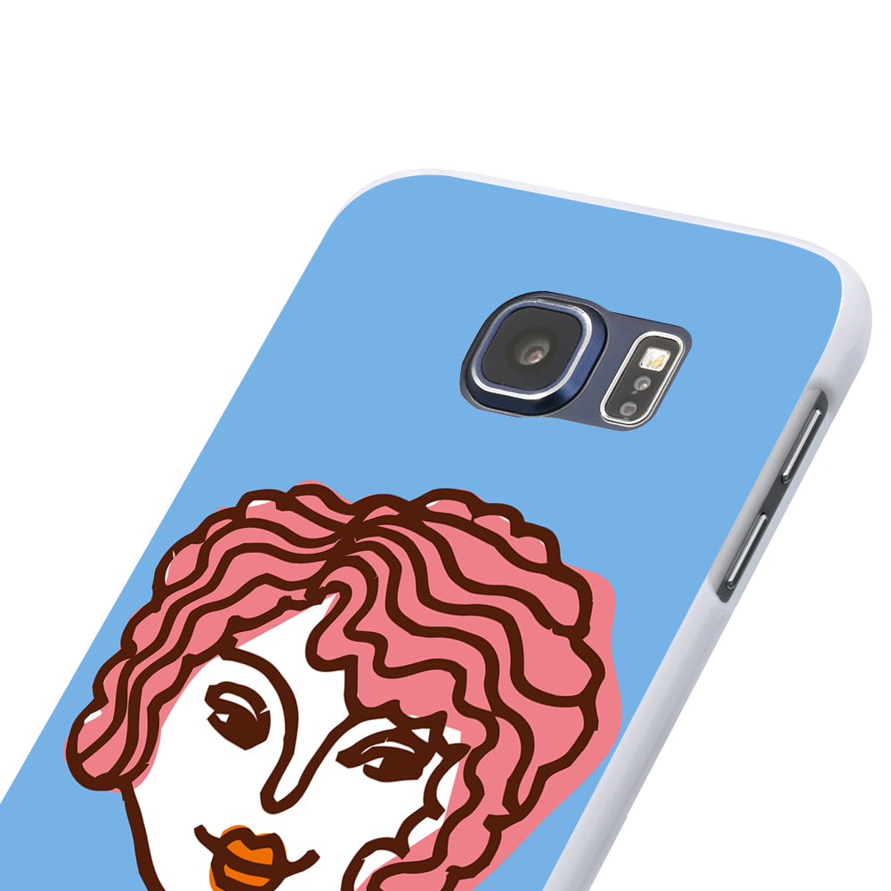 Cartoon Lady Pattern Phone Case Cover for Huawei Samsung Galaxy iPhone 8 8 Plus