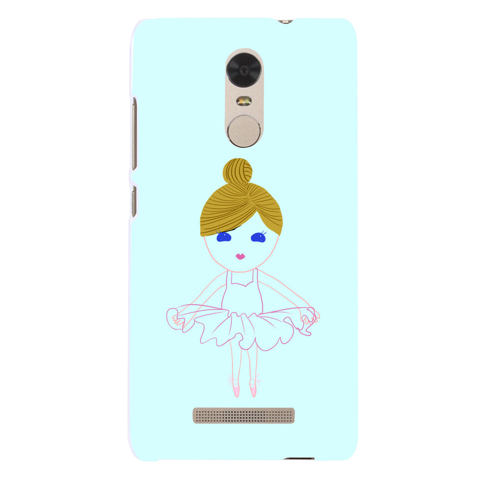 Cartoon Ballet Girl Phone Case Cover for iPhone 8 8 Plus Samsung Galaxy S8 Plus