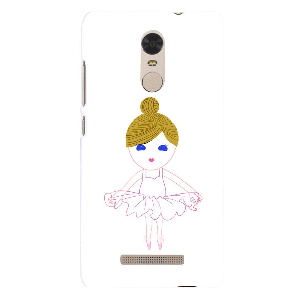 Cartoon Ballet Girl Phone Case Cover for iPhone 8 8 Plus Samsung Galaxy S8 Plus