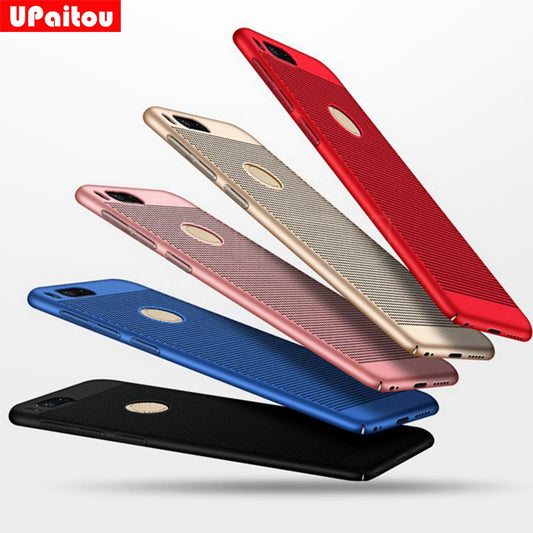 for Xiaomi Mi A1 5X Case Heat Dissipation Ultra Thin Case Hard PC Slim Cover for Xiaomi Mi A1 Back Phone Shell Full Case