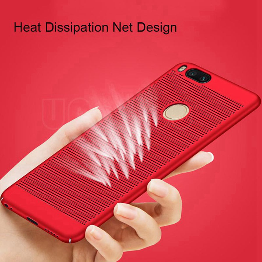 for Xiaomi Mi A1 5X Case Heat Dissipation Ultra Thin Case Hard PC Slim Cover for Xiaomi Mi A1 Back Phone Shell Full Case