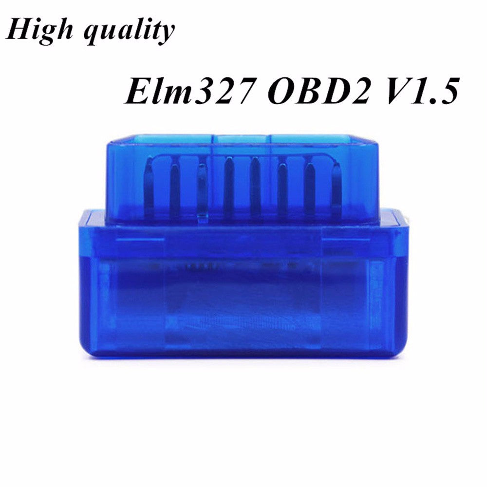 Super Mini Elm327 Bluetooth OBD2 V1.5Elm 327 V1.5 Android Adapter Car Scanner OBD Elm-327 OBDII Auto Diagnostic Tool Scanner