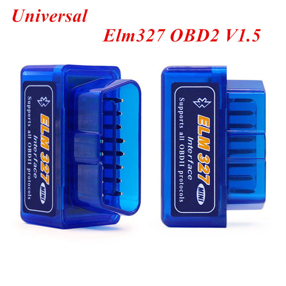 Super Mini Elm327 Bluetooth OBD2 V1.5Elm 327 V1.5 Android Adapter Car Scanner OBD Elm-327 OBDII Auto Diagnostic Tool Scanner