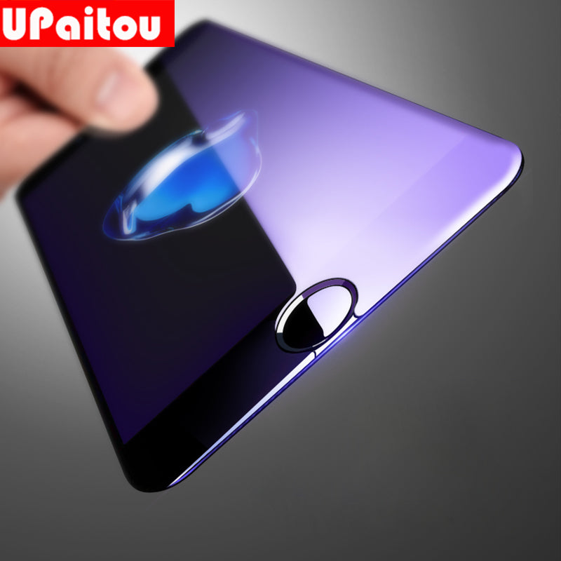 Tempered Glass for iPhone 8 Screen Protector 2.5D Anti-blue Protective Glass Film for iPhone 8