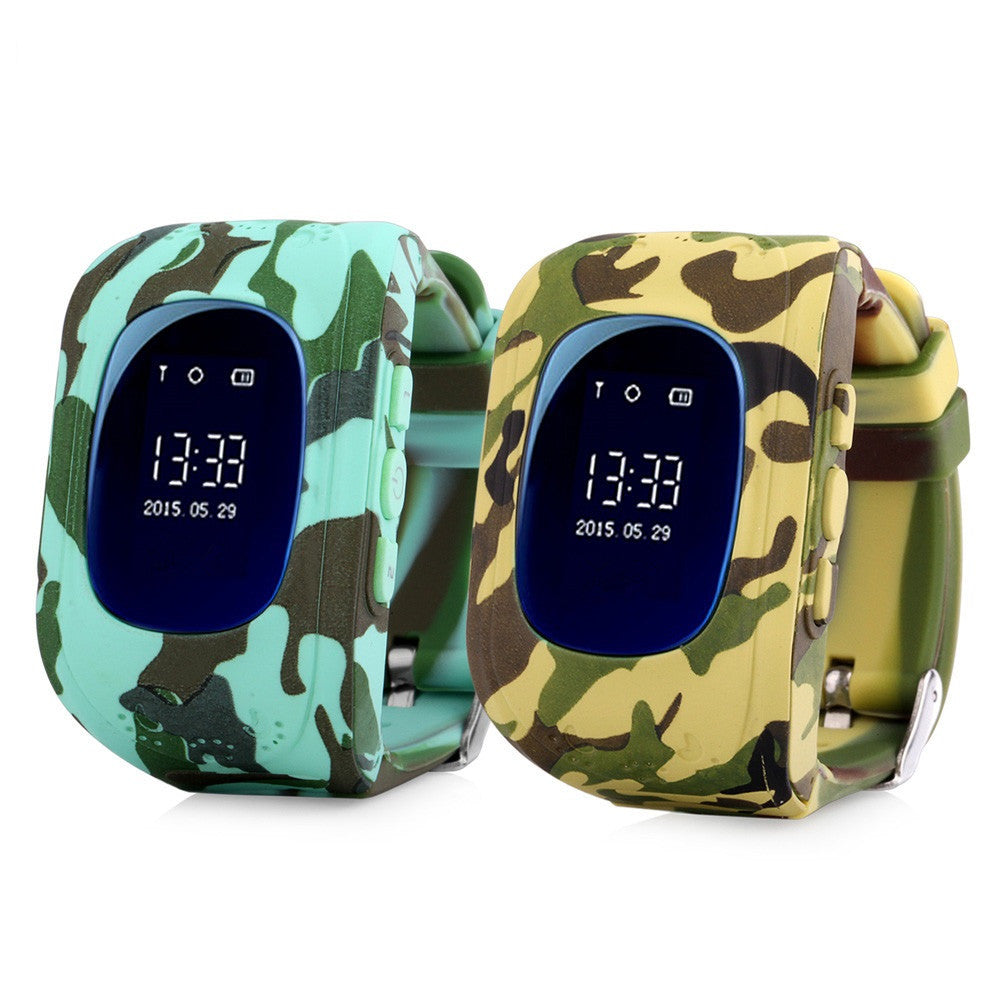 New Style Q50 Smart Baby Watch GPS Tracker for Kids Safe SOS Call Anti Lost Reminder