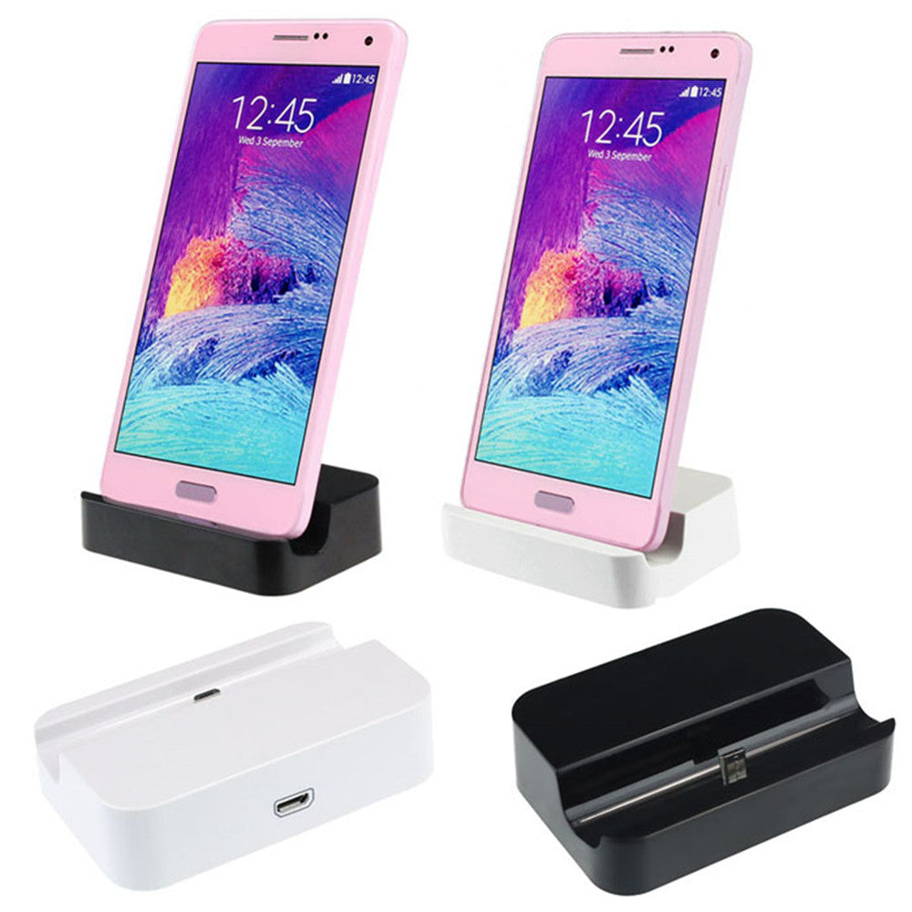 Charger Dock Universal Android Mobile Phone Charger Base Micro USB Charging Syncing Docking Station for Cell Phone