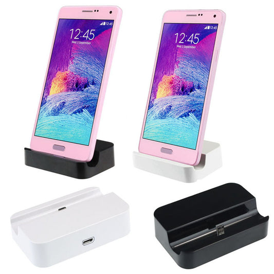 Charger Dock Universal Android Mobile Phone Charger Base Micro USB Charging Syncing Docking Station for Cell Phone