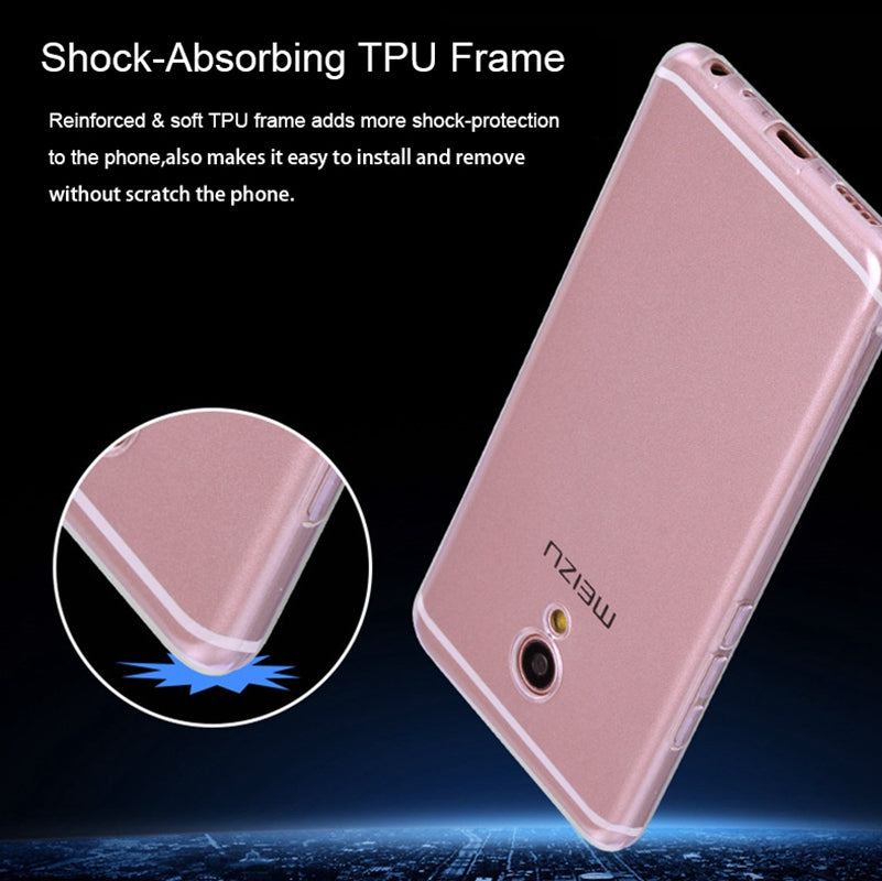 Silicone Case for Meizu M3S Mini Ultra Thin Soft TPU Transparent Case Cover for Meizu M3S Mini Slim Cover Case