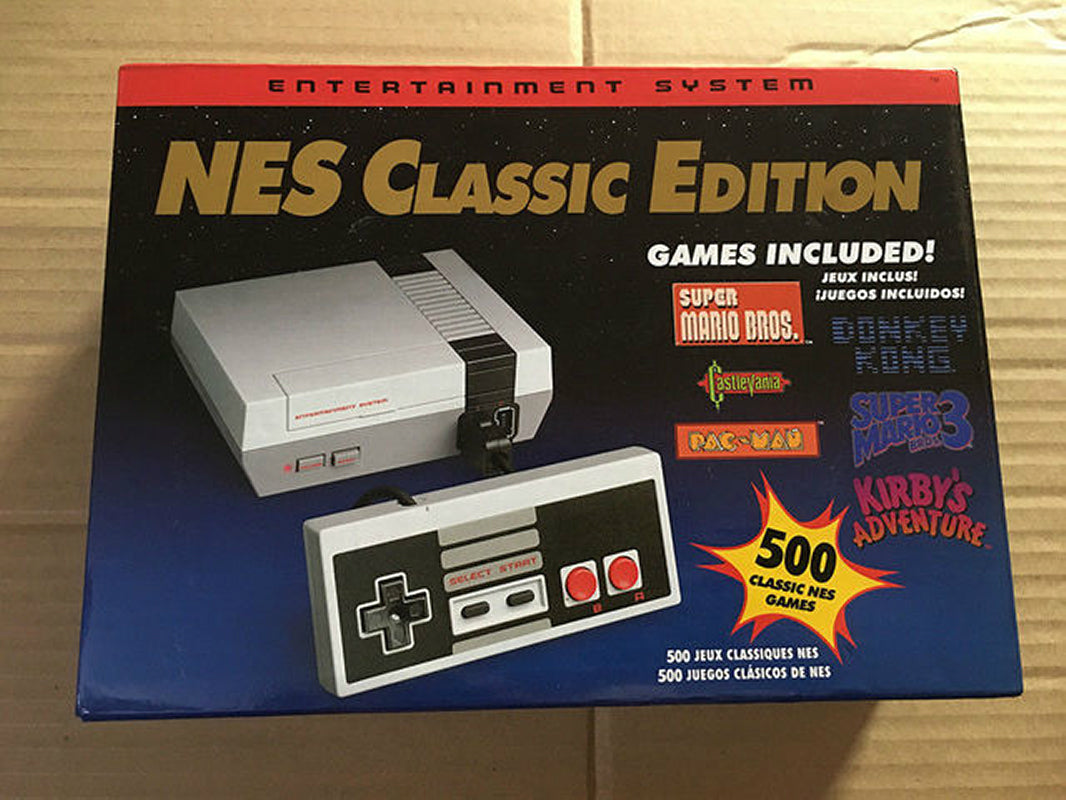 NES Classic Edition Mini Entertainment Console Built-in 500 Retro Games