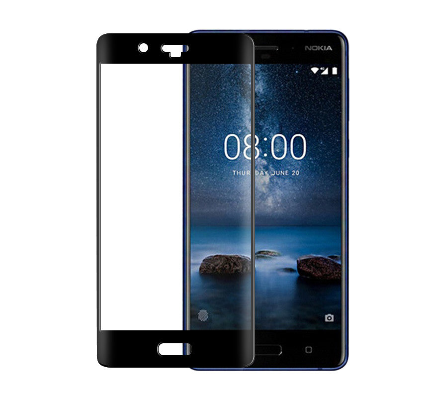 NWT Anti scratch 3D Curved Edge screen protective film For Nokia Lumia 8 5.3" Tempered Glass full Covered screen Protector films